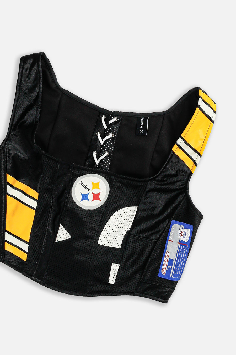 Rework Pittsburgh Steelers NFL Corset - L