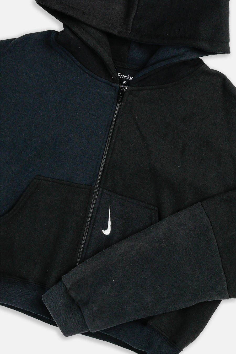 Rework Nike Crop Zip Hoodie - M