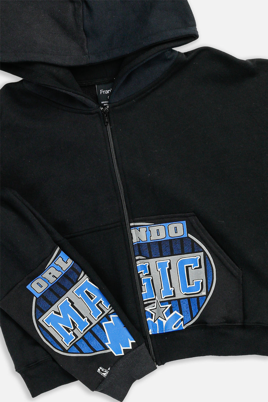 Rework Orlando Magic NBA Crop Zip Hoodie - M