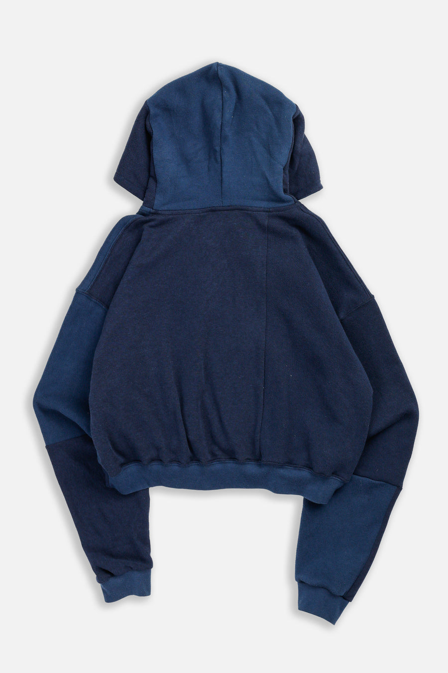 Rework Nike Crop Zip Hoodie - S