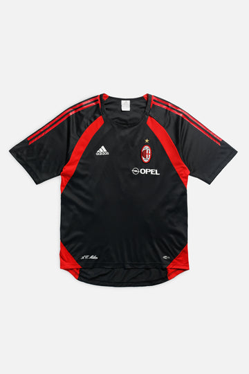 Vintage Milan Soccer Jersey - L