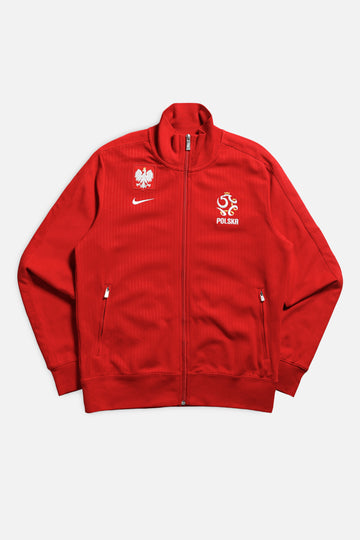 Vintage Poland Soccer Track Jacket - M