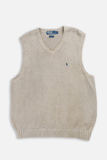 Vintage Knit Sweater Vest - L