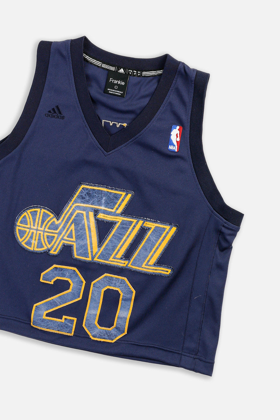 Rework Crop Utah Jazz NBA Jersey - L