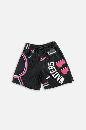 Unisex Rework Miami Heat NBA Jersey Shorts - XS