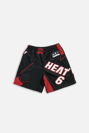 Unisex Rework Miami Heat NBA Jersey Shorts - M