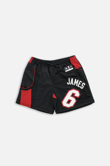 Unisex Rework Miami Heat NBA Jersey Shorts - XXL