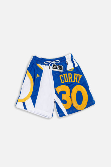 Unisex Rework Golden State Warriors NBA Jersey Shorts - S