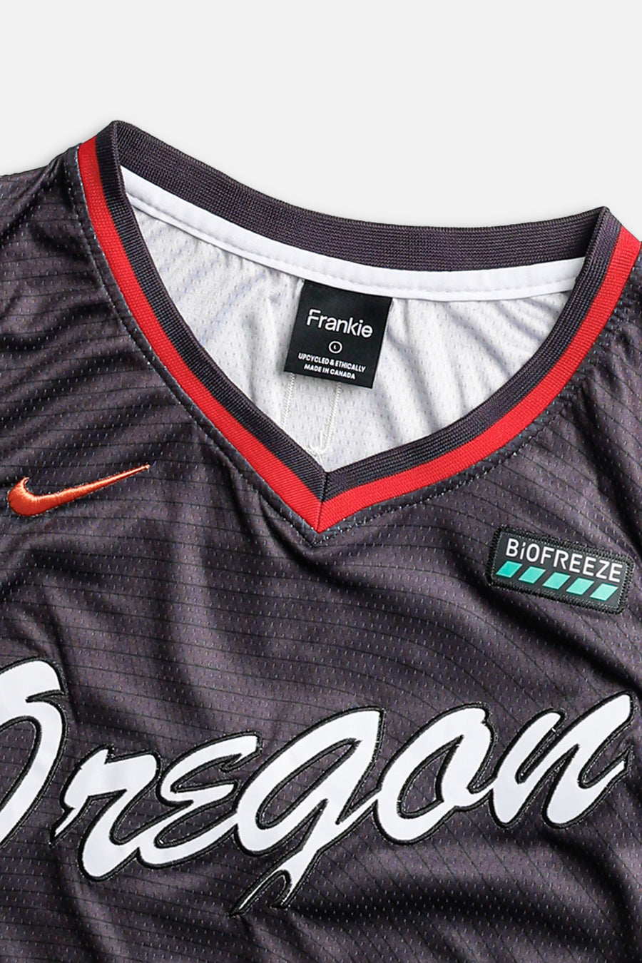 Rework Portland Trail Blazers NBA Crop Jersey - L