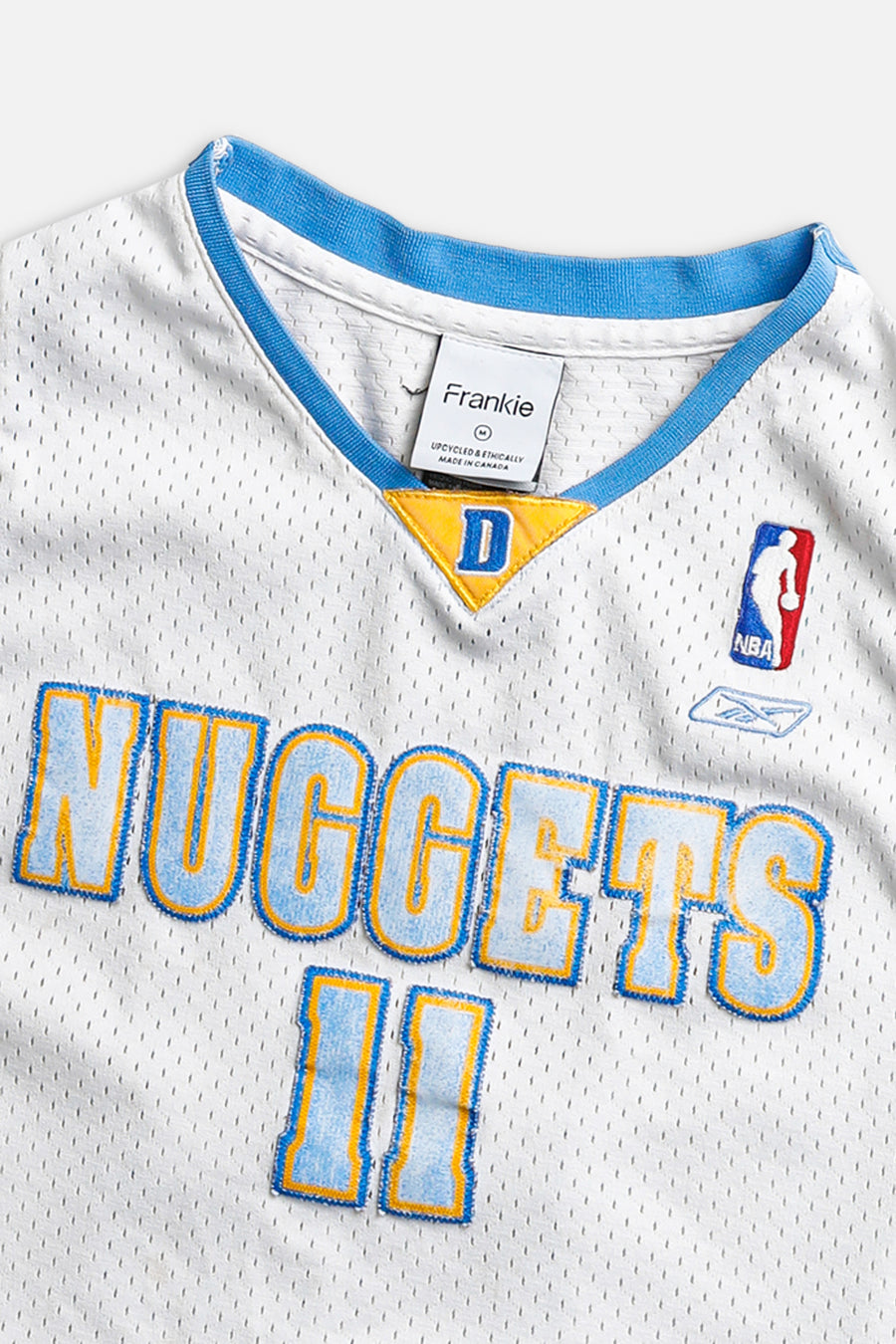 Rework Denver Nuggets NBA Crop Jersey - M