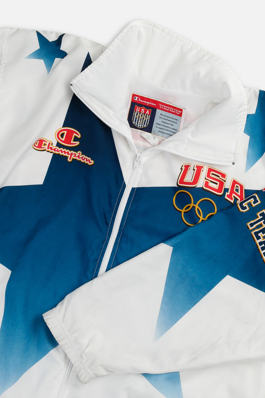 Vintage USA OIympics Track Jacket - XXL