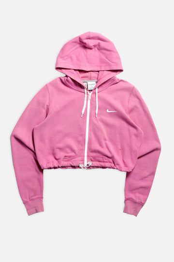 Rework Nike Crop Sweatshirt - L