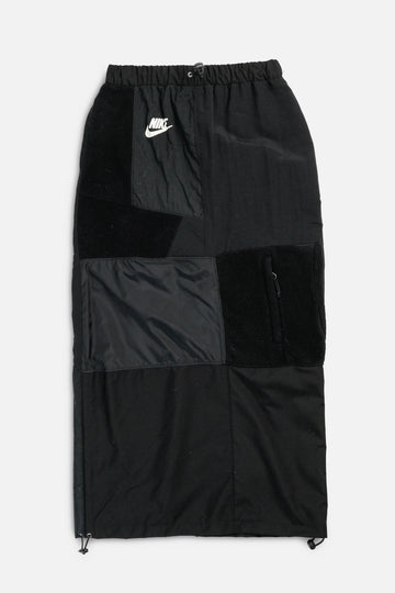 Rework Nike Fleece Long Skirt - XS