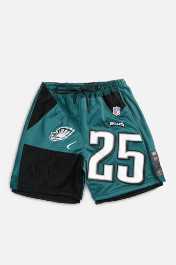 Unisex Rework Philadelphia Eagles NFL Jersey Shorts - M