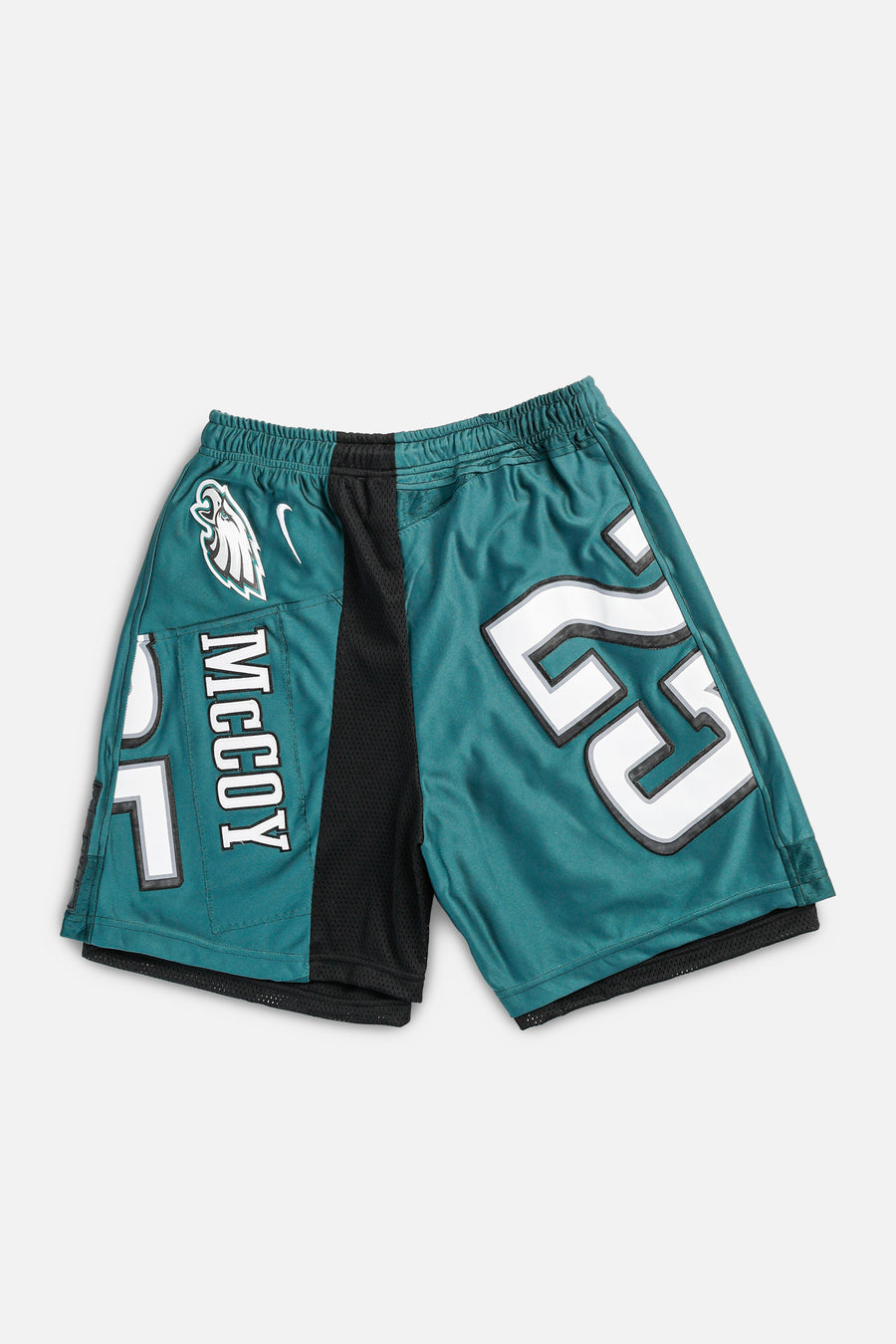 Unisex Rework Philadelphia Eagles NFL Jersey Shorts - M