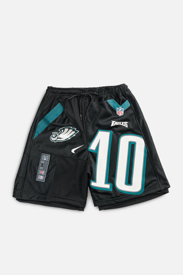 Unisex Rework Philadelphia Eagles NFL Jersey Shorts - S