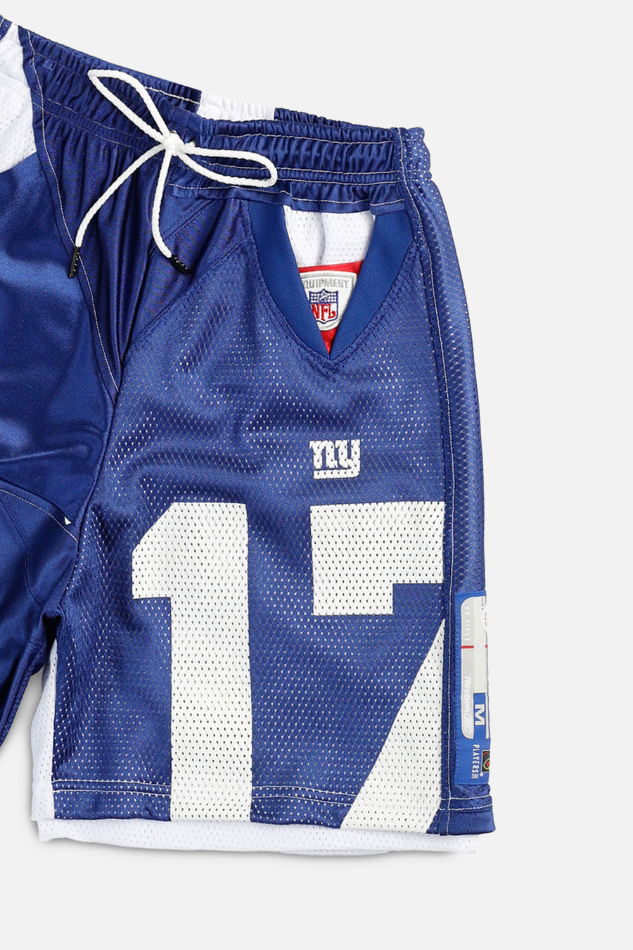 Unisex Rework NY Giants NFL Jersey Shorts - S