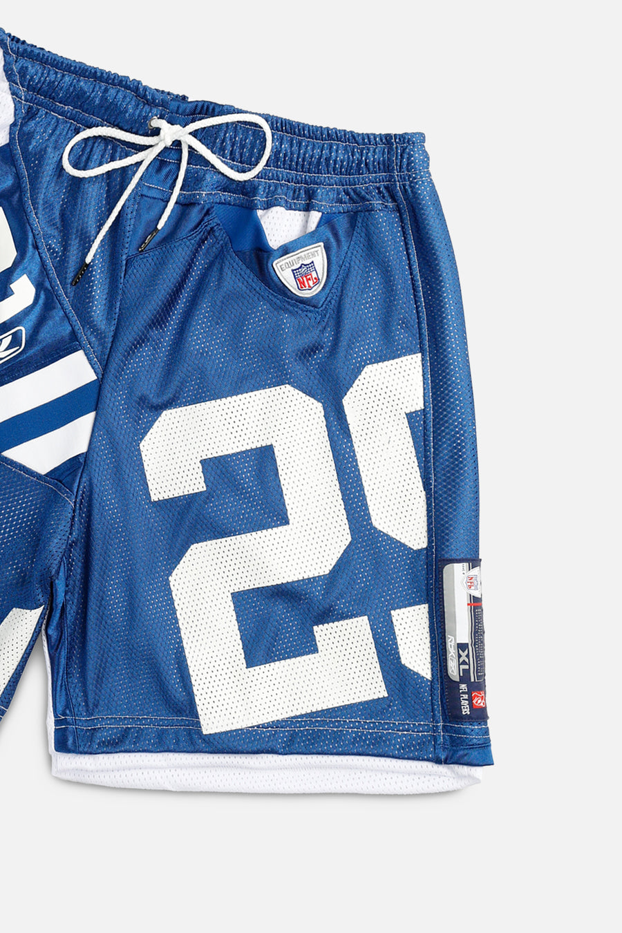 Unisex Rework Indianapolis Colts NFL Jersey Shorts - XL