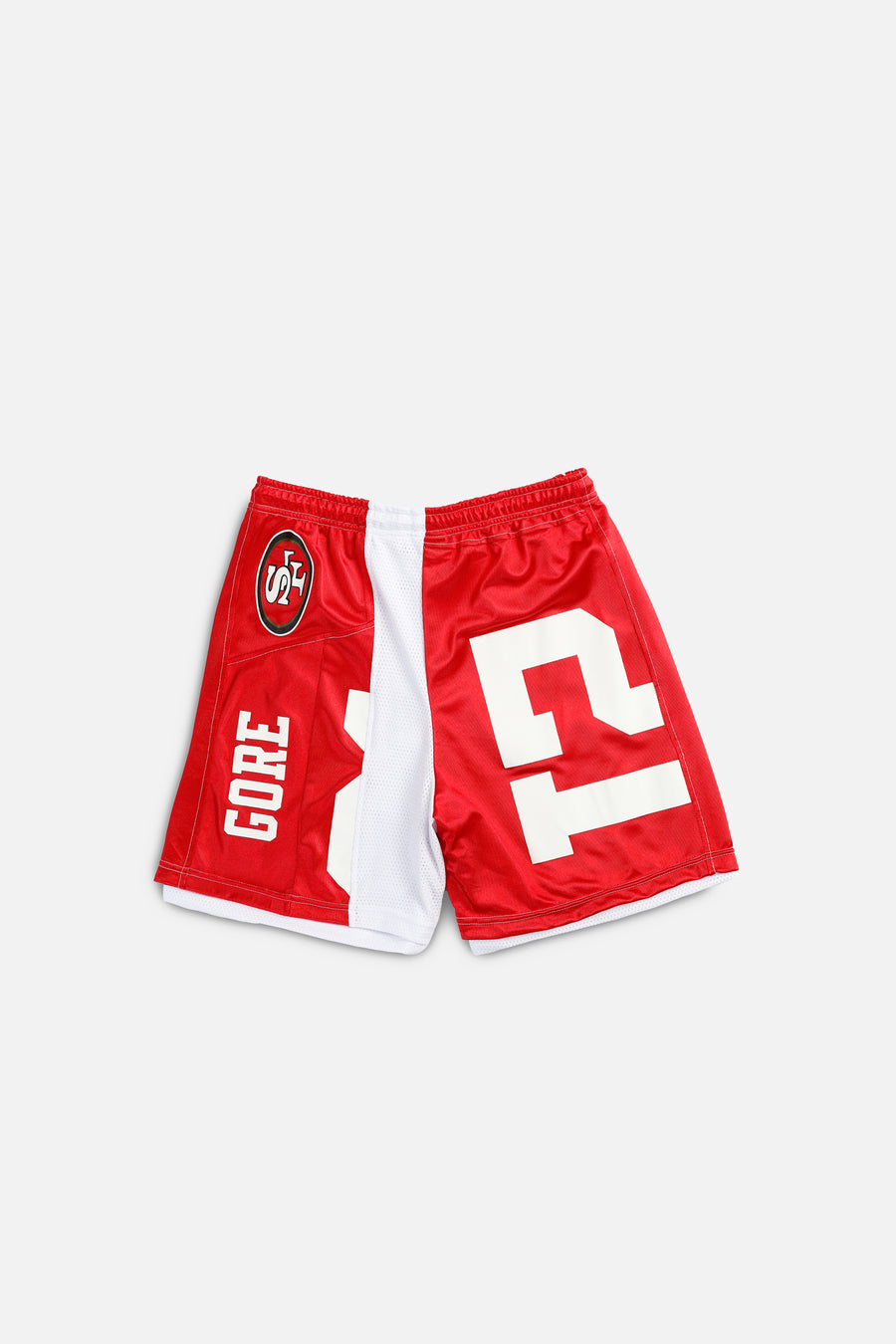 Unisex Rework San Francisco 49ers NFL Jersey Shorts - XL