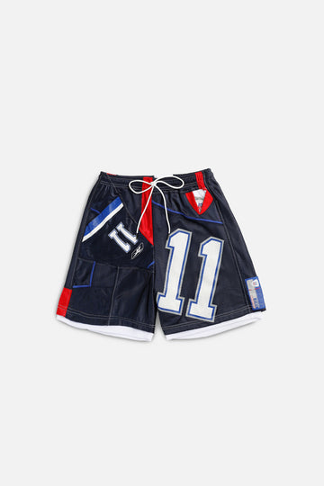 Unisex Rework Buffalo Bills NFL Jersey Shorts - L