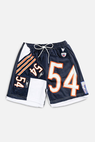 Unisex Rework Chicago Bears NFL Jersey Shorts - L