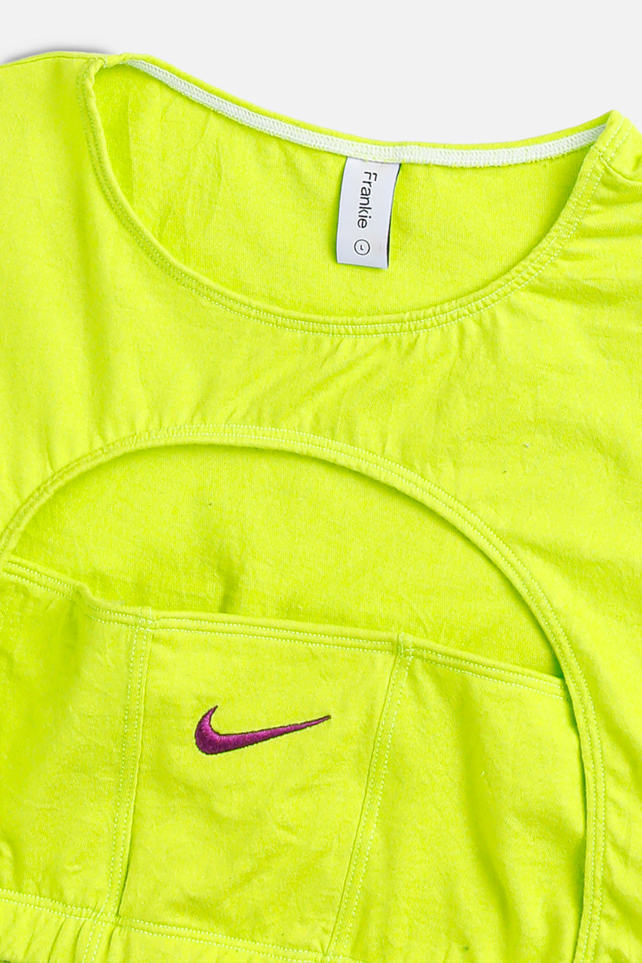 Rework Nike Cut Out Tee - L