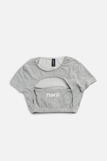 Rework Nike Cut Out Tee - S
