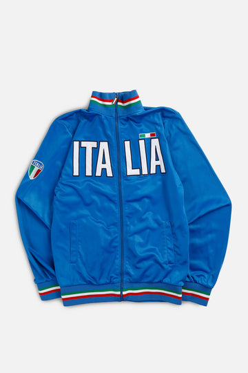 Vintage Italy Soccer Track Jacket - S