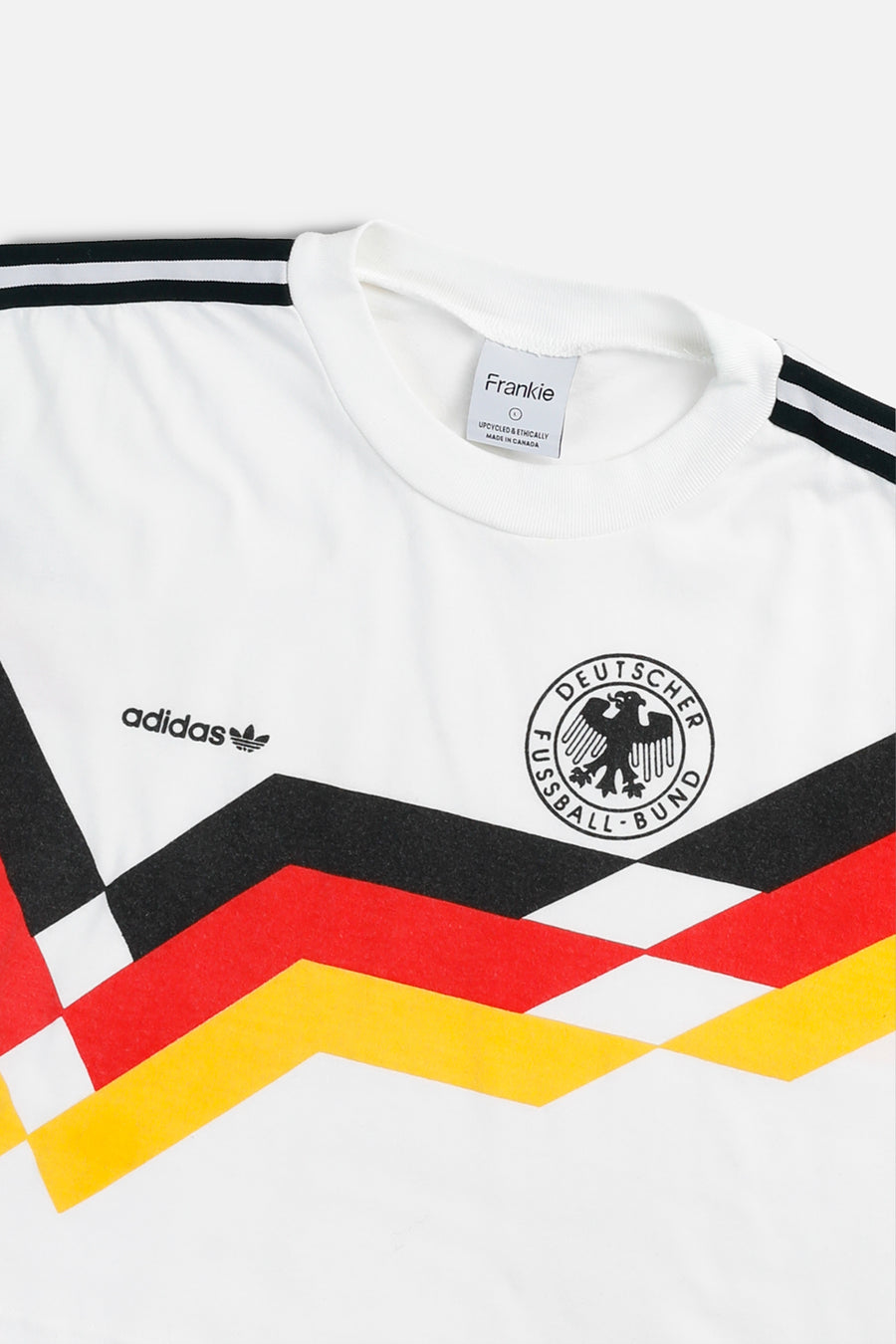 Rework Crop Germany Soccer Jersey - L