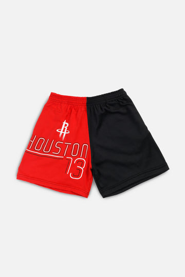 Unisex Rework Houston Rockets NBA Tee Shorts - XS