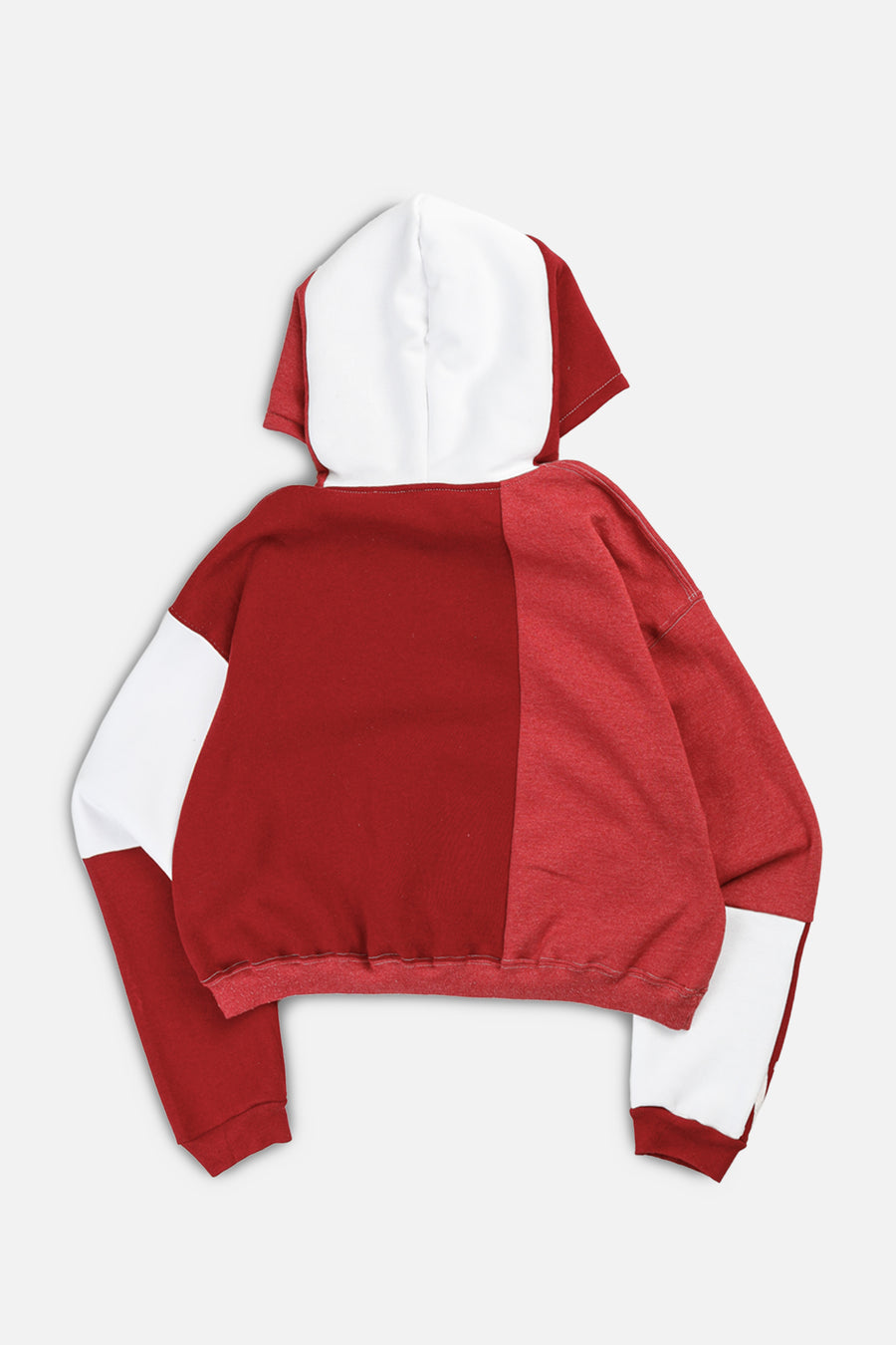 Rework Varsity Crop Zip Hoodie - M