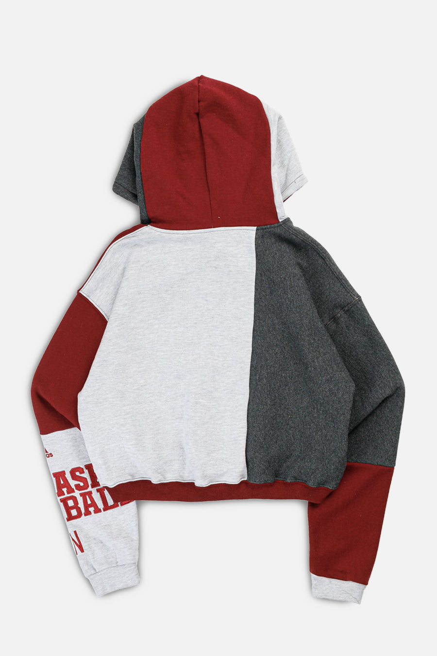 Rework Varsity Crop Zip Hoodie - XS