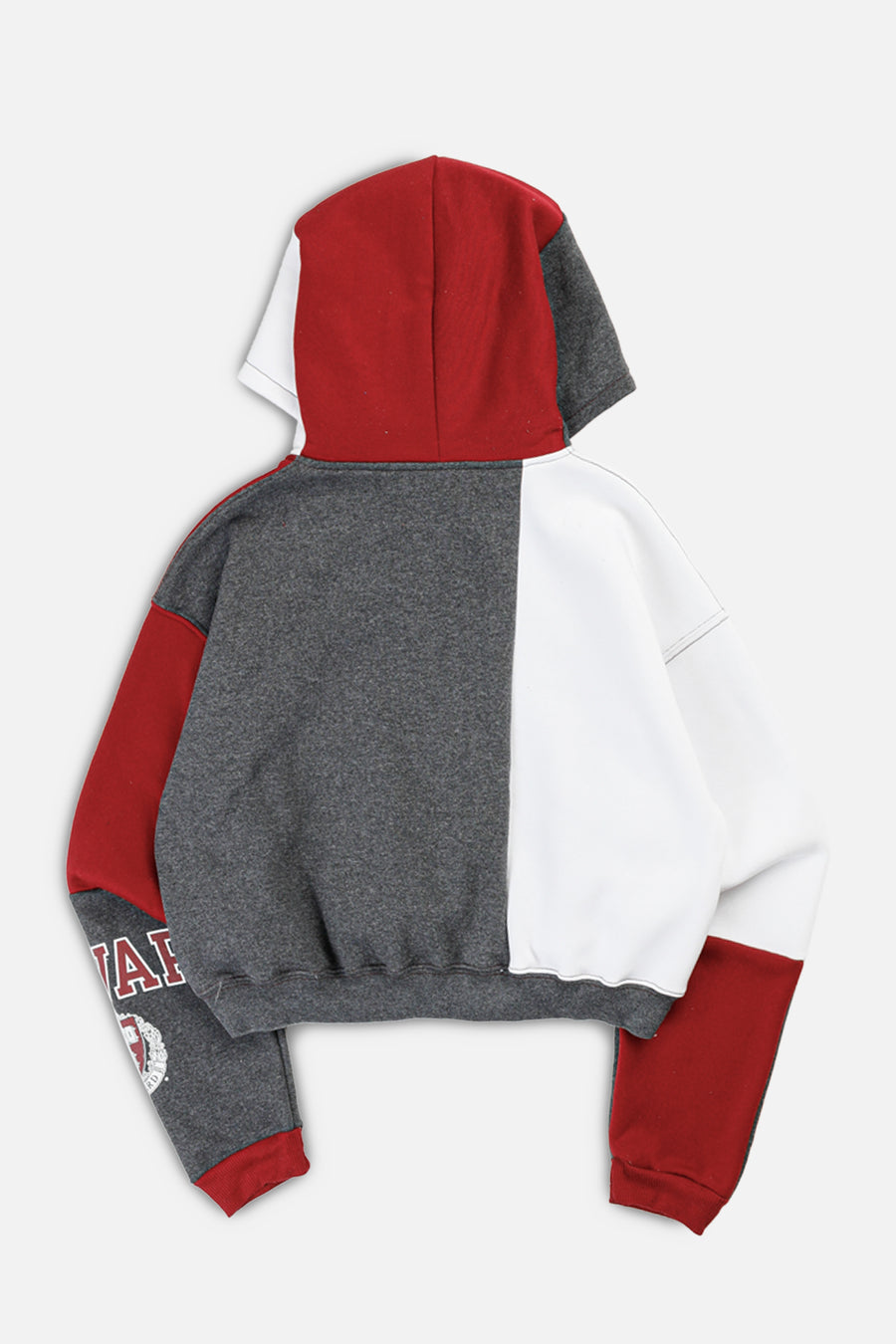 Rework Varsity Crop Zip Hoodie - XS