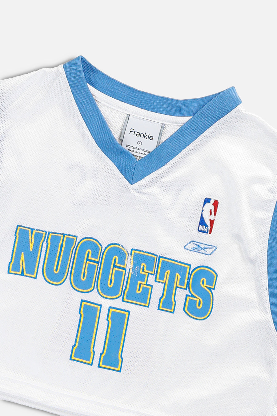 Rework Denver Nuggets NBA Crop Jersey - S