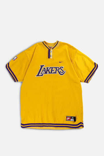 Vintage LA Lakers NBA Warmup Tee - Women's M