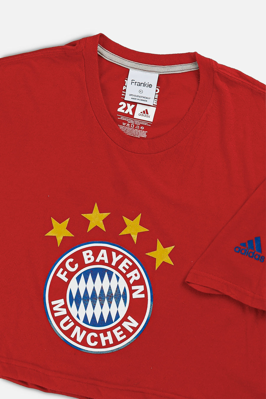 Rework Crop Munich Soccer Tee - XL