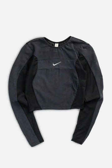 Rework Nike Wave Mesh Top - M