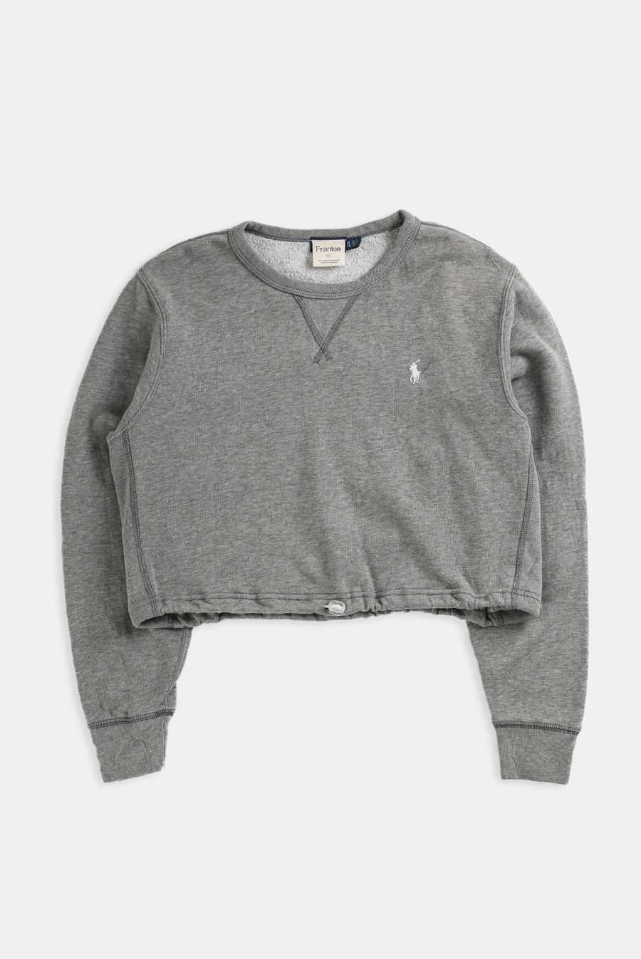 Rework Cinched Crop Sweatshirt - XL