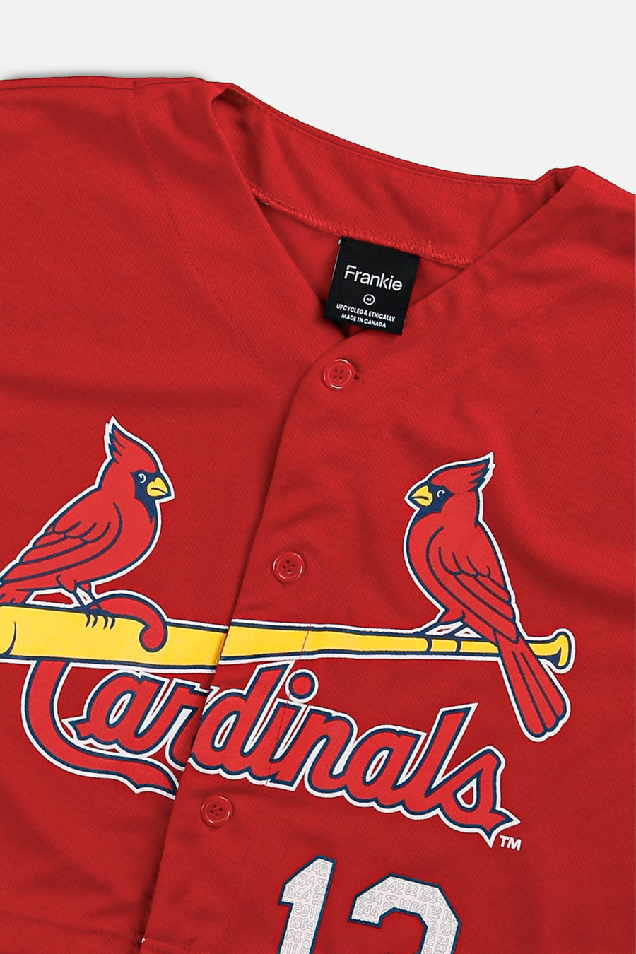 Rework Crop St. Louis Cardinals MLB Jersey - M