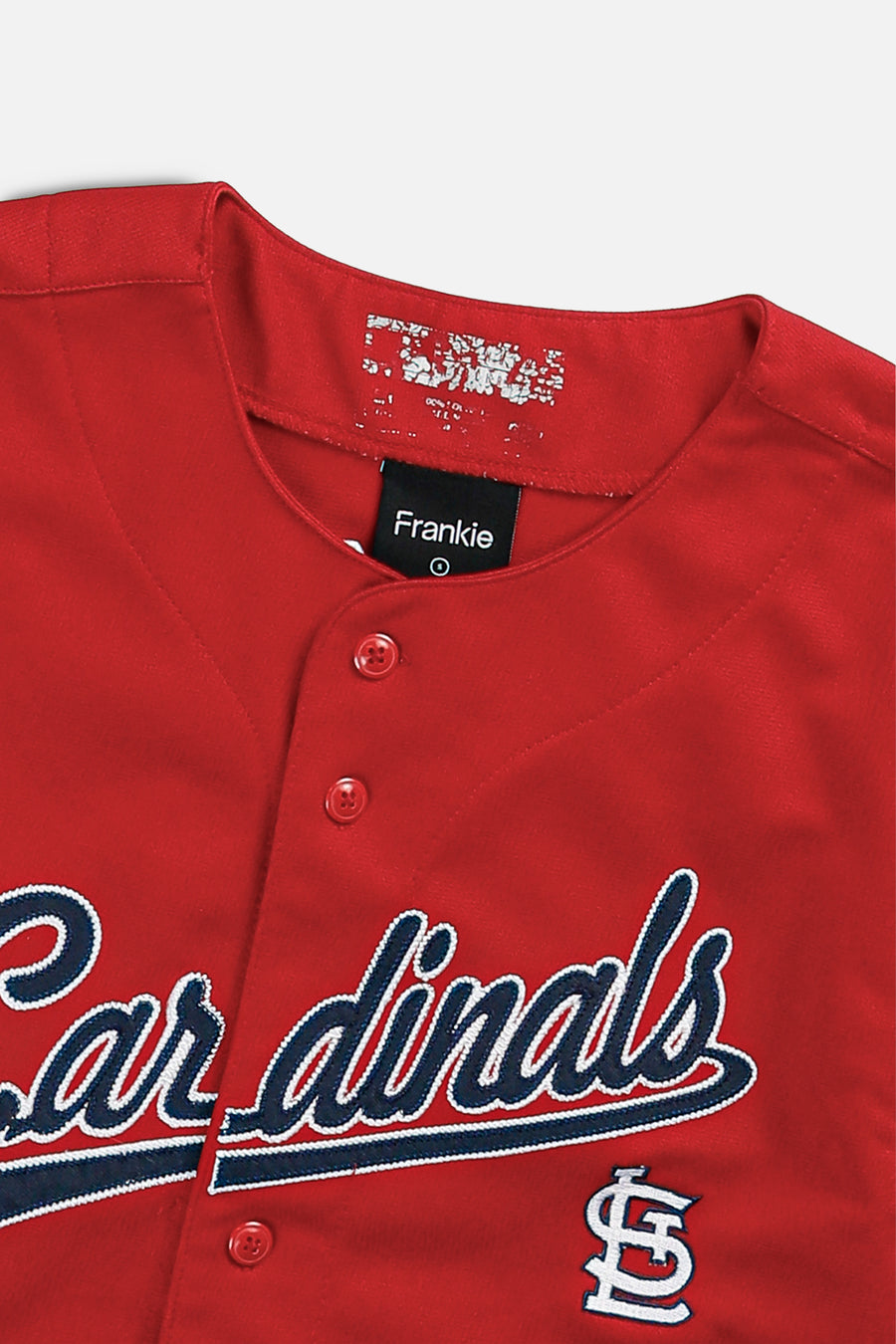 Rework Crop St. Louis Cardinals MLB Jersey - S