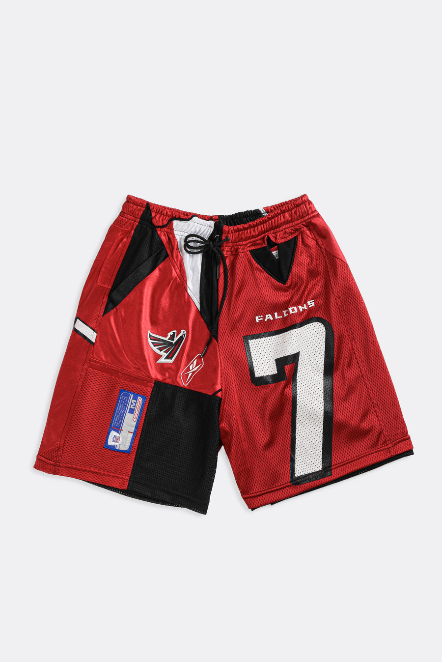 Unisex Rework Falcons NFL Jersey Shorts - Women-S, Men-XS