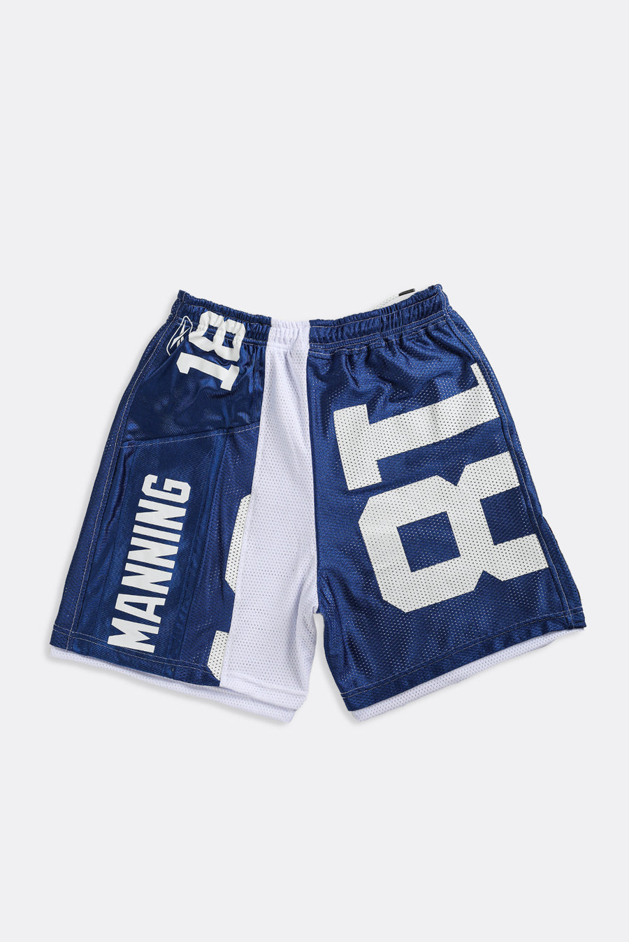 Unisex Rework Colts NFL Jersey Shorts - Women-L, Men-M