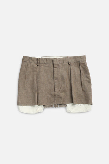 Rework Trouser Skirt - M