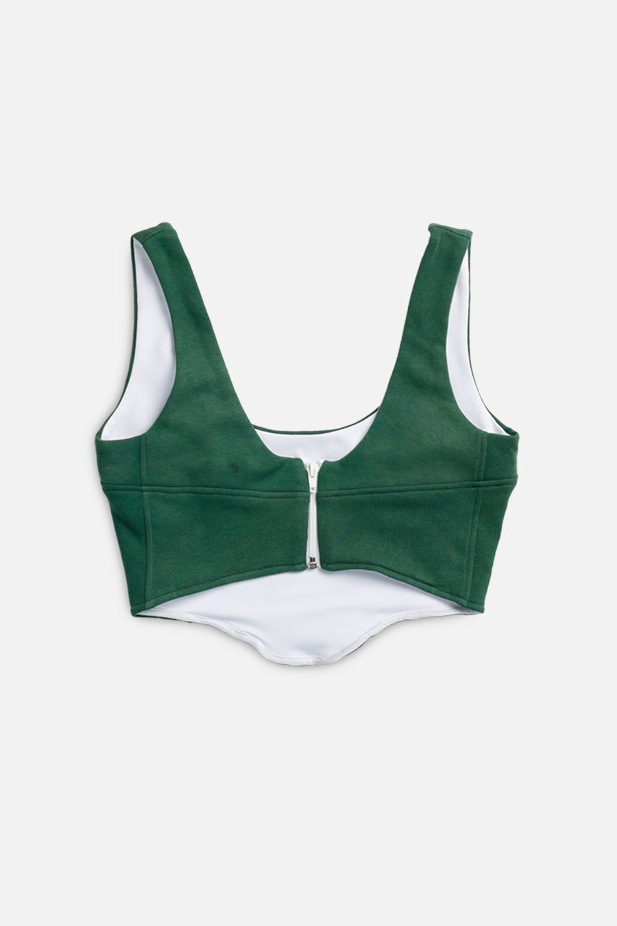 Rework Nike Sweatshirt Bustier - S