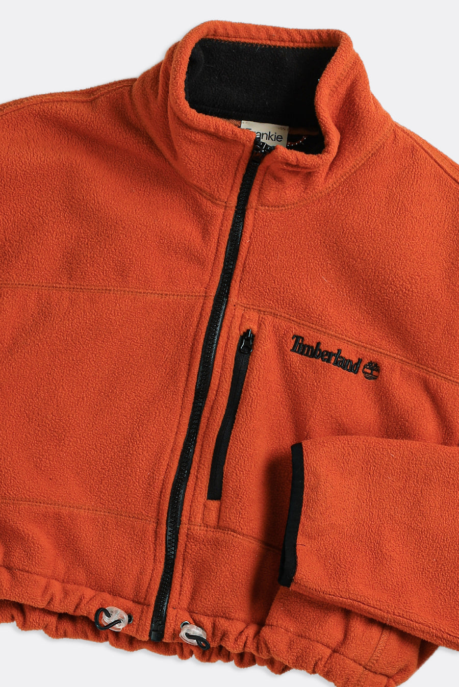 Rework Timbaland Crop Fleece Jacket - M