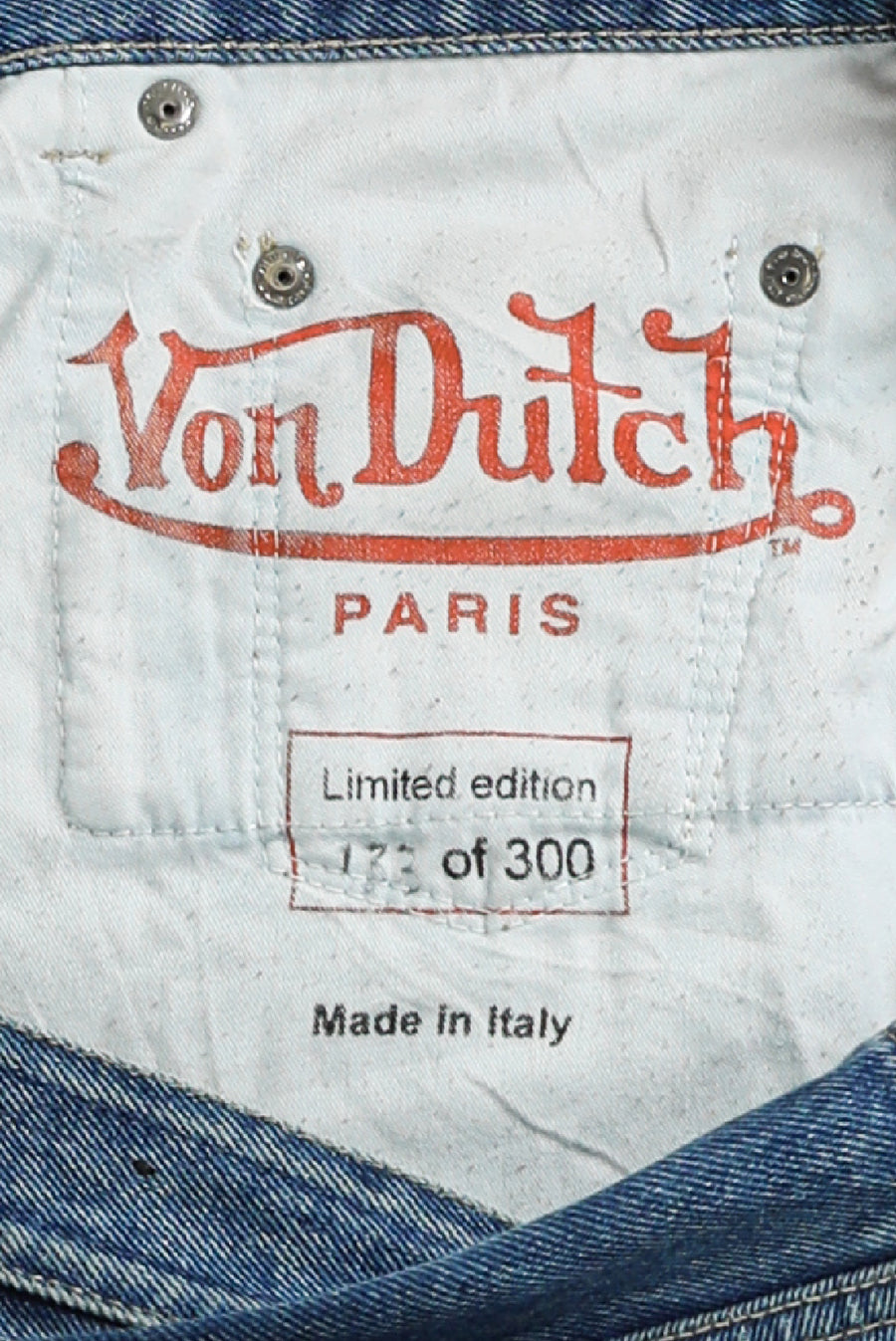 Vintage Von Dutch Denim Pants - W36