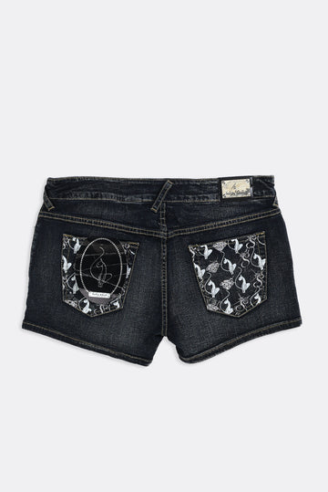 Deadstock Baby Phat Luminous Denim Shorts - W35