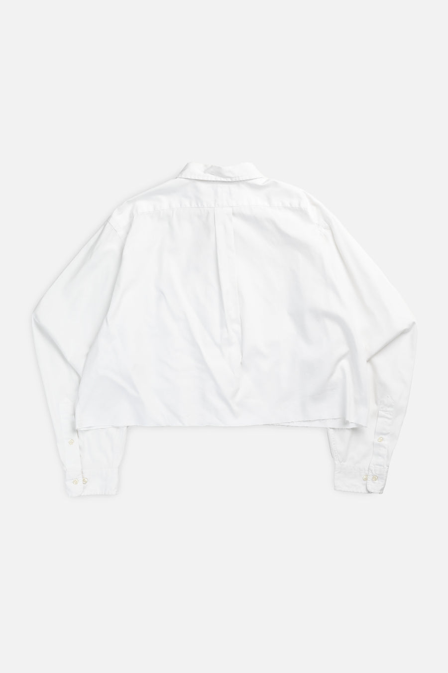 Rework Oxford Crop Shirt - XXL