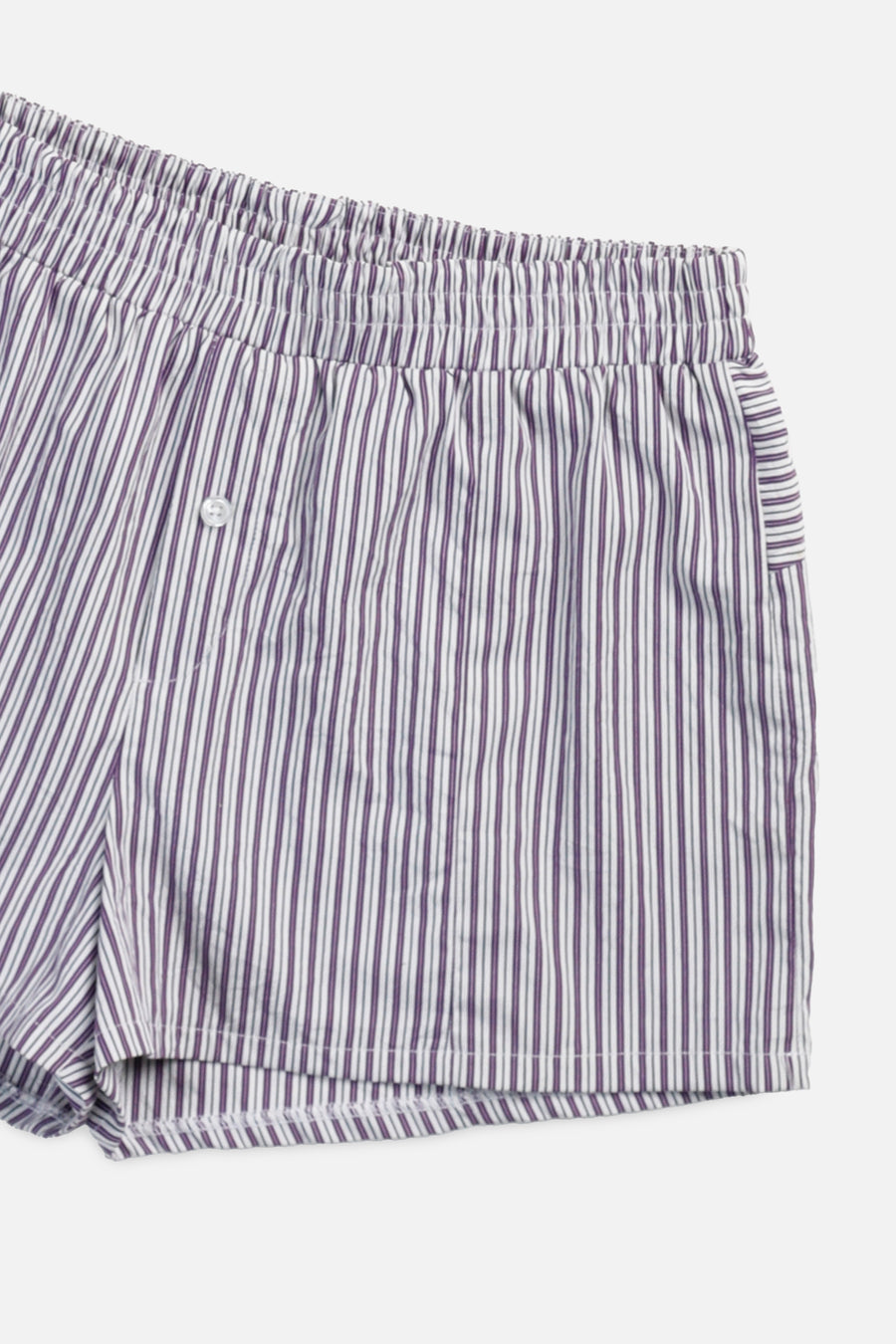 Rework Oxford Mini Boxer Shorts - S