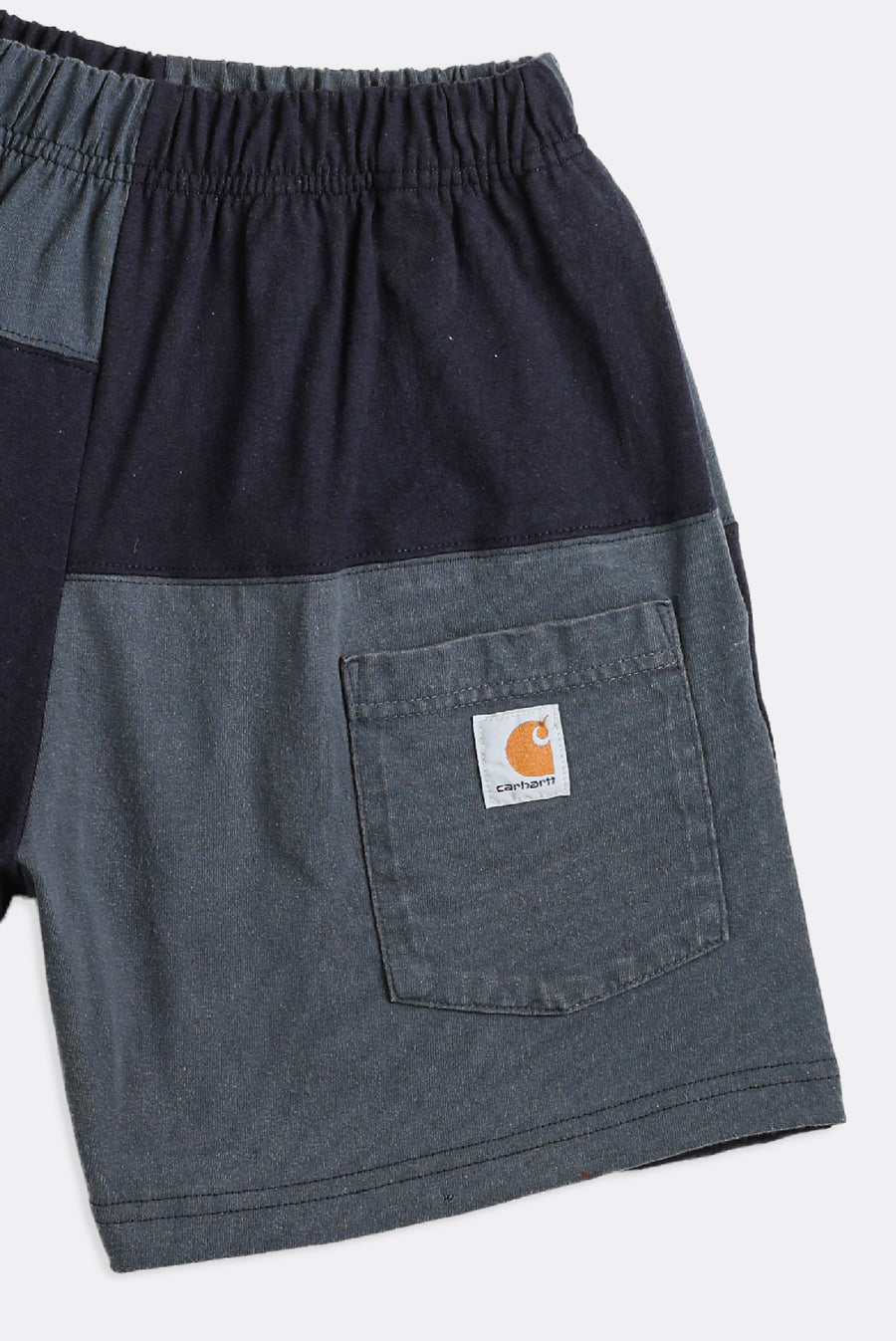 Unisex Rework Carhartt Patchwork Tee Shorts - XS, S, M, L, XL